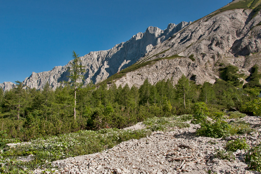 Hochschwab pohoří Gebirge Mountain range Chaîne montagnes