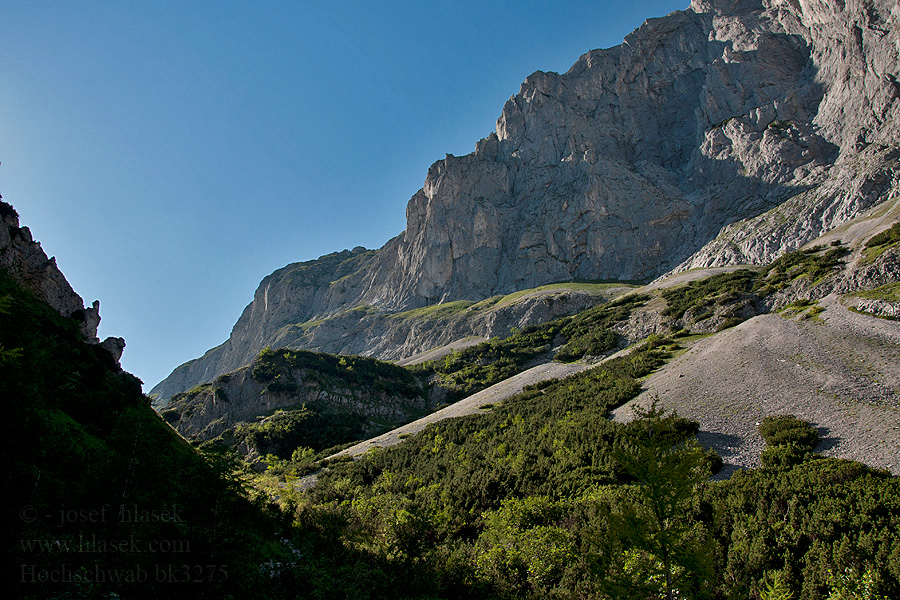 Hochschwab pohoří Gebirge Mountain range Chaîne montagnes