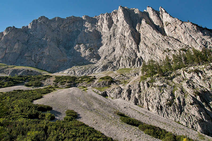 Hochschwab pohoří Gebirge Mountain range Chaîne montagnes