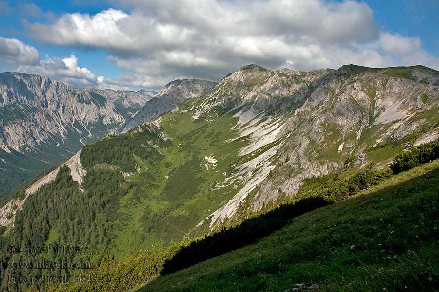 Hochschwab pohoří Горный хребет Pasmo górskie Hegyvidék Cordillera