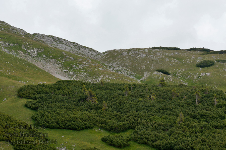 Hochschwab pohoří Gebirge Mountain range Chaîne montagnes