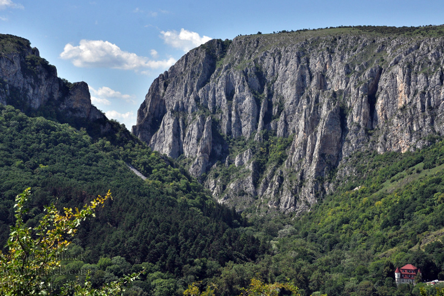 Turda vápencová soutěska Apuseni Kalksteinschlucht limestone gorge  calcaire